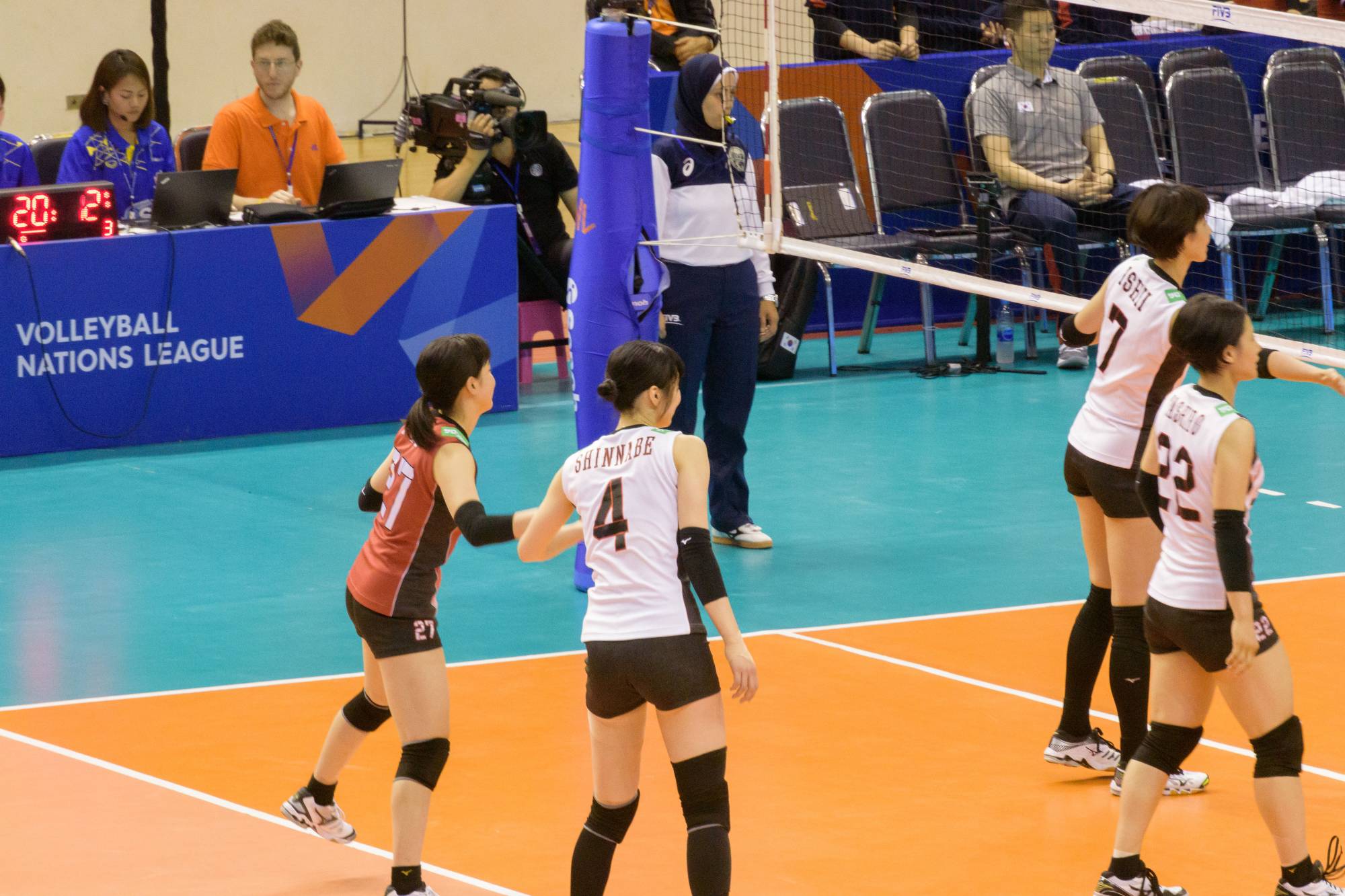 2018-korat-nakhonratchasima-vnl-volleyball-japan-korea-thailand-turkey-day2""